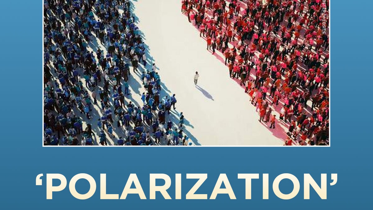 两极分化”当选美国韦氏词典2024年度词汇